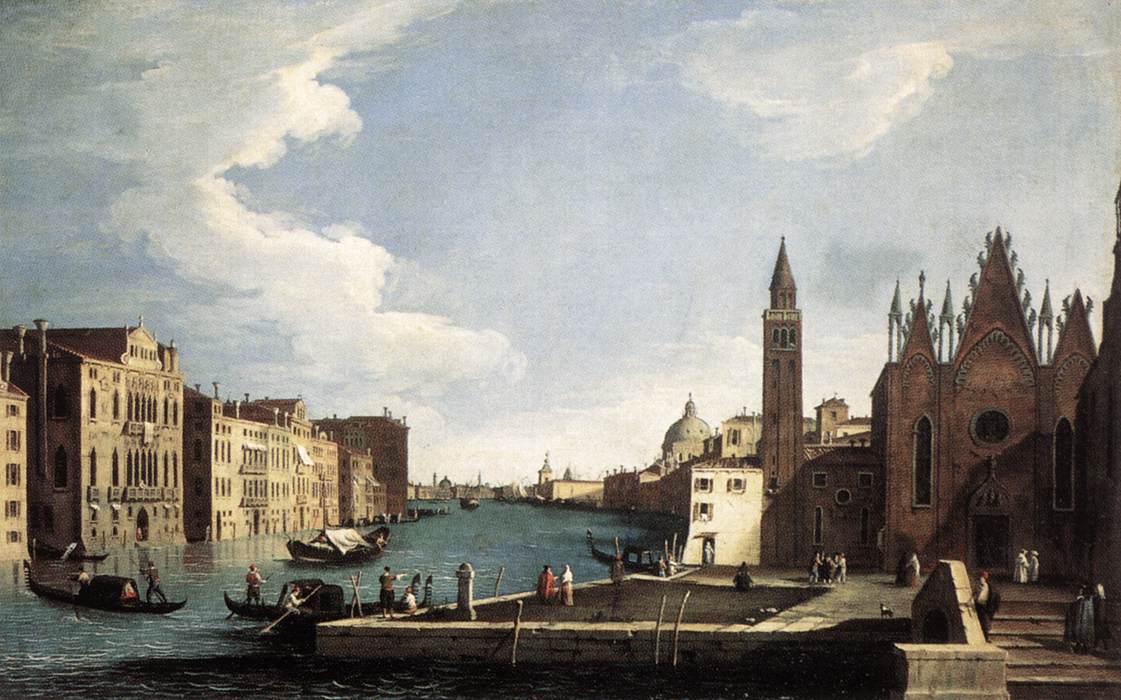 The Grand Canal with the Church of La Carita ff